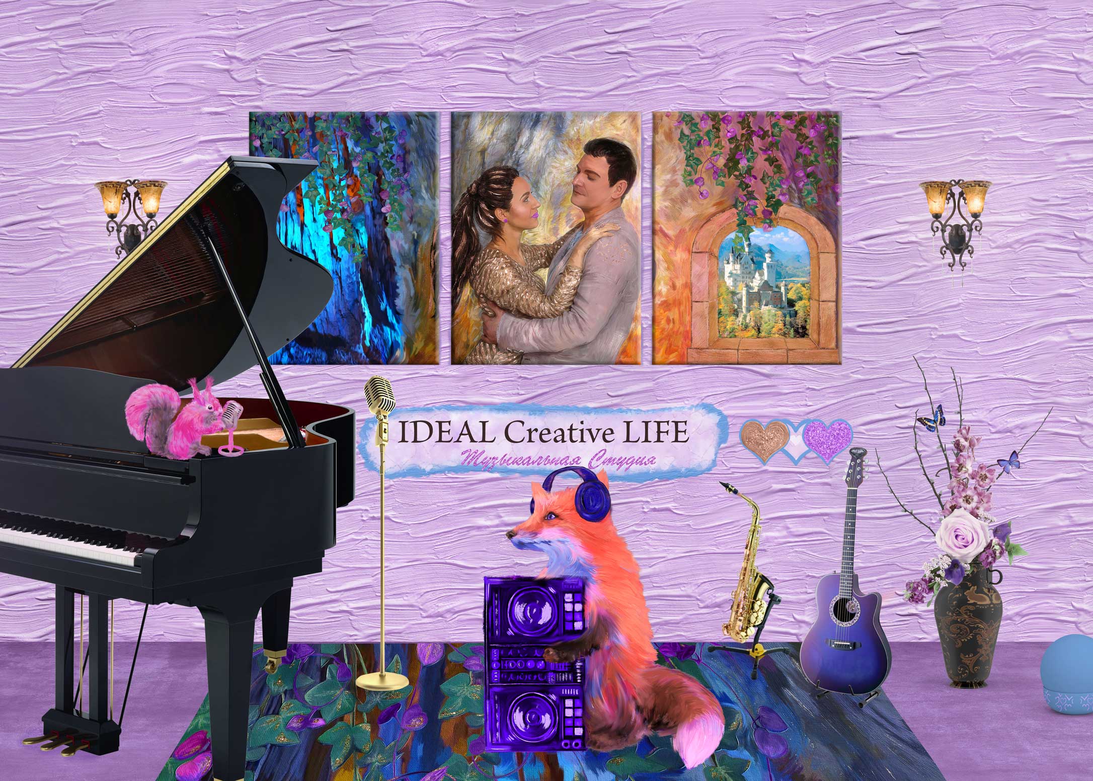 "IDEAL Creative LIFE - это наша жизнь! | Музыкальная студия; ideal creative life; запись вокала; запись инструмента на заказ; индивидуальные вокальные пресеты; созданные специально под ваш голос; пресеты для Serum Sylenth и Spire; Сведение и мастеринг современной музыки"